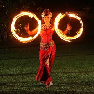 Beach BBQ & Fire Dance