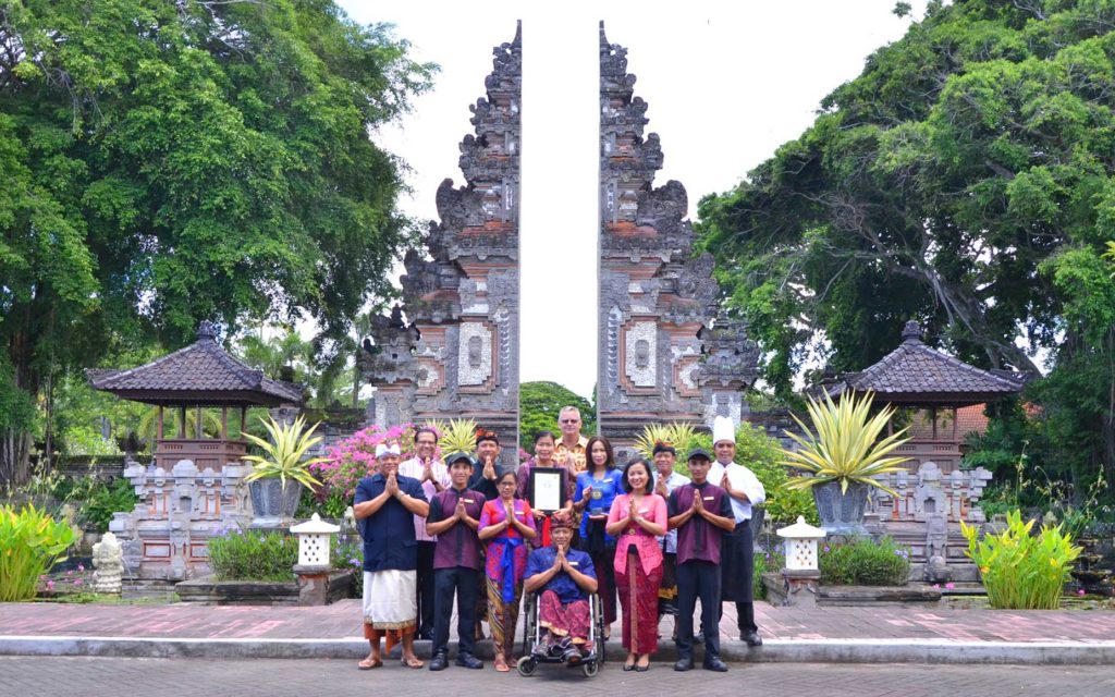 Nusa Dua Beach Hotel & Spa, Bali Winner of Disability Employment Opportunities Awards