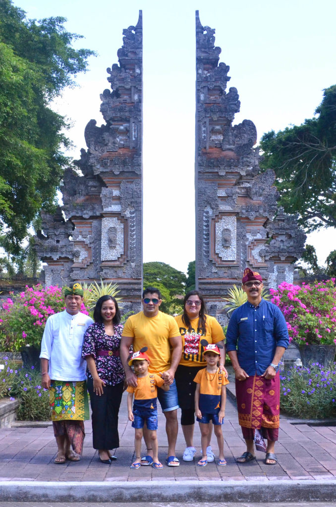Sushil Kumar Solanki, Indian Freestyle Wrestler visited the Nusa Dua Beach Hotel & Spa, Bali
