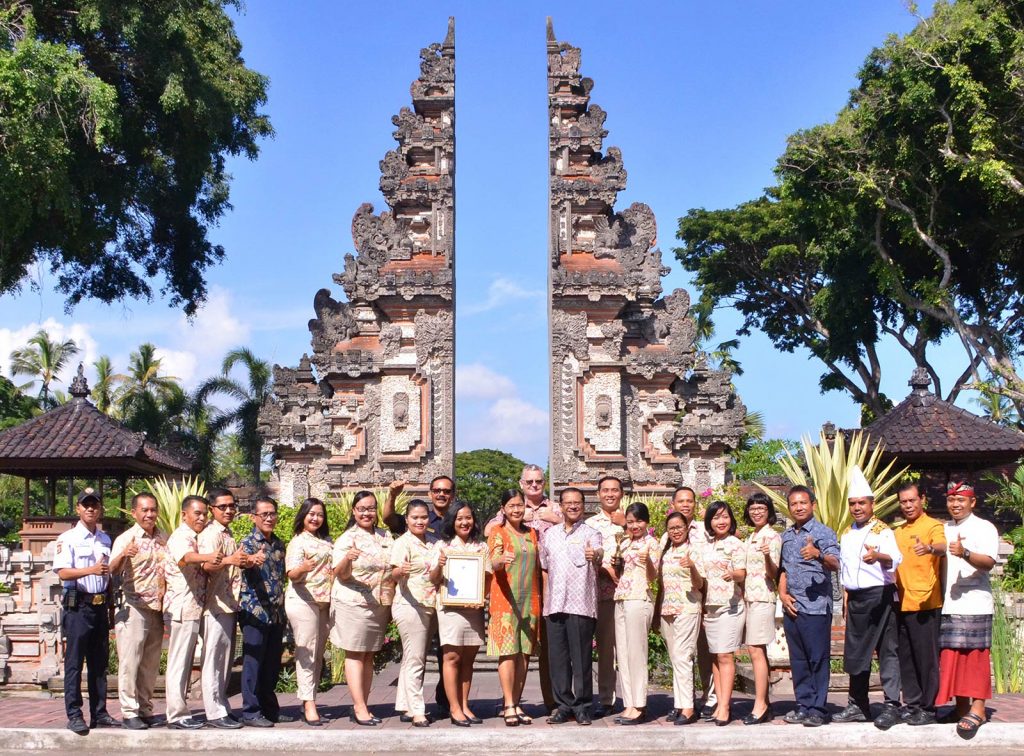 Nusa Dua Beach Hotel Spa, Bali named ‘The Best 5-Star Hotel’ in Indonesia at PHRI Awards