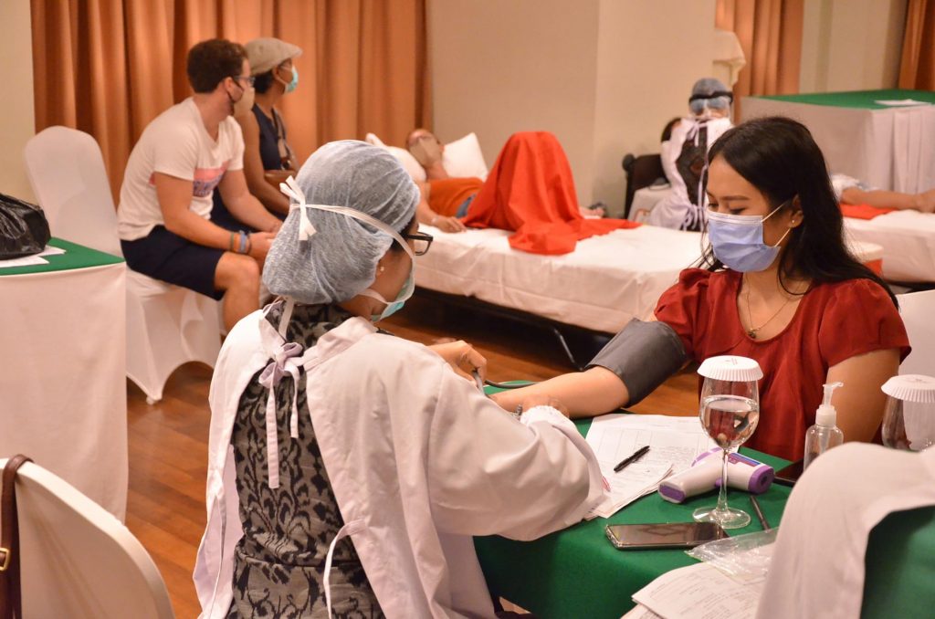 The Nusa Dua Beach Hotel & Spa, Bali organizes Blood Donation