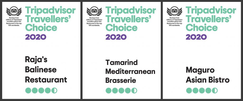 Nusa Dua Beach Hotel & Spa, Bali Honored with  “Tripadvisor Travellers’ Choice 2020”